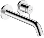 Wand-Waschtischmischer Hansgrohe Tecturis S, Ausladung 225 mm, unverschlie&szlig;bares
