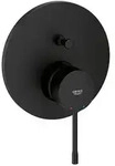 Unterputz-Wannenmischer Grohe Essence, Rosette &Oslash; 158 mm, phantom black - 24167KF1