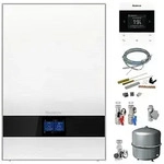 Buderus GB192i.2 Logaplus Gas-Brennwert Paket W50S wei&szlig; mit Regelung BC400 und