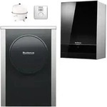 Buderus WLW196i.2-4 AR E S+ Logaplus W&auml;rmepumpen-Paket WLW E7 mit Regelung RC100 H -