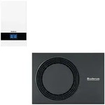 Buderus Luft-Wasser-W&auml;rmepumpe Logaplus WLW176i-7 AR 12 E mit integriertem...
