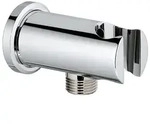 Wandanschlussbogen Grohe Rainshower mit Brausehalter, chrom rund - 26658000