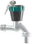 SCHL&Ouml;SSER ''Wasser-Safe&reg;'' Auslaufventil (Wasserhahn) 1/2'' - matt verchromt -