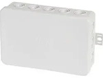 Aufputz-Abzweigkasten, IP54, grau - Ma&szlig;e 134 x 89 x 40 mm