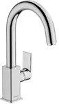 Waschtischmischer Hansgrohe 210 Vernis Shape, Ausladung 166 Schwenkauslauf, mit
