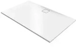 Duschwanne H&uuml;ppe EasyFlat 1200 x 52 x 900 mm, Mineralguss, Ablauf lange Seite,...
