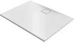 Duschwanne H&uuml;ppe EasyFlat 1800 x 52 x 1000 mm, Mineralguss, Ablauf lange Seite,