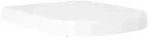 WC-Sitz Grohe Euro, Softclose, Edelstahlscharnier, wei&szlig; - 39330002