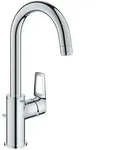 Waschtischmischer Grohe Bauloop L-Size, Ausladung 140 mm, mit Zugstange, chrom -