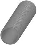 WOLF Luftverteilerschlauch DN 75/63 - antistatisch/-bakteriell - Rolle 50 m - 2577413