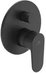 Unterputz-Wannenmischer Ideal Standard Cerafine O, Rosette &Oslash; 163 mm, schwarz...