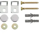 Geberit Urinal-Befestigungs-Set mit Abdeckkappen verchromt Kerafix - 551.070.00.0