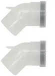 Vaillant Bogen 45&deg; (2 Stk.) f&uuml;r starre Abgasleitung &Oslash; 80 PP - 303259