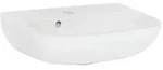 Handwaschbecken Duravit D-Code 450 mm, mit &Uuml;berlauf, 1 Hahnloch, wei&szlig; - 0705450000