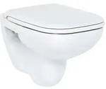 Wand-Tiefsp&uuml;l-WC Duravit D-Code Compact 480 mm, wei&szlig; - 2211090000