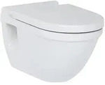 Combi-Pack Duravit Starck 3 Wand-Tiefsp&uuml;l-WC mit Softclose WC-Sitz, wei&szlig; -