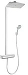 Duschsystem Hansgrohe Raindance Select 360 Handbrause, Kopfbrause 360 x 190 mm und