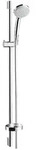 Brause-Set Hansgrohe Croma 100 Vario 650 mm, 4 Strahlarten, &Oslash; 100 mm, chrom -