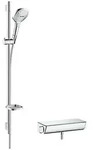 Brausethermostat-Set Hansgrohe Raindance Select E 120 Brausestange 900 mm, Handbrause