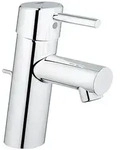 GROHE Concetto Einhand-Waschtischbatterie, mit Zugstange, chrom - 32204001