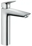 Waschtischmischer Hansgrohe 190 Logis, Ausladung 166 mm, mit Zugstange, chrom -
