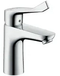 Waschtischmischer Hansgrohe Focus Care 100, mit Zugstange, chrom - 31911000