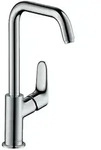 Waschtischmischer Hansgrohe 240 Focus, Ausladung 160 mm, mit Zugstange, chrom -