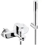 Wannenmischer-Set Grohe Eurosmart Cosmopolitan mit Handbrause Euphoria Cosmopolitan,