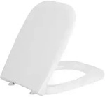 WC-Sitz Duravit D-Code mit Softclose, Scharniere Kunststoff, wei&szlig; - 0067390000