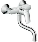 Wand-Sp&uuml;ltischmischer Hansgrohe Logis M31 mit Schwenkauslauf, Ausladung 209 mm,