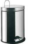 Abfallbeh&auml;lter emco system 2, Edelstahl, mit Deckel, oval, stehend, 5 Liter -