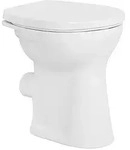 Stand-Flachsp&uuml;l-WC Geberit Renova Comfort 355 x 490 x 470 mm, erh&ouml;ht, Abgang