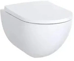 Wand-Tiefsp&uuml;l-WC Geberit Acanto 350 x 510 x 335 mm, sp&uuml;lrandlos, wei&szlig; - 500600012