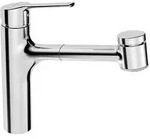 Sp&uuml;ltischmischer Hansa Hansaronda herausziehbare Geschirrbrause, Ausladung 200 mm,