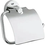 Papierrollenhalter Grohe Essentials mit Deckel, chrom - 40367001