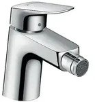 Bidetmischer Hansgrohe 70 Logis, Ausladung 119 mm, chrom - 71204000