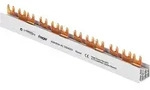 Hager Phasenschiene KDN363A (3P) 63A, 10 mm2, L&auml;nge: 210 mm Schraubtechnik/ Quick