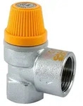 Caleffi Membran-Sicherheitsventil 1/2'' IG f&uuml;r Solar - 6 bar - bis 160&deg;C - Auslass