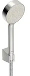 Hansa Hansabasicjet Handbrause-Set, 1 Strahlart, &Oslash; 95 mm, Schlauch chrom - 1500 mm -