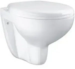 Wand-Tiefsp&uuml;l-WC Grohe Bau 368 x 363 x 531 mm, sp&uuml;lrandlos, Keramik, wei&szlig; -