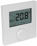 Raumregler Alpha direct Control Display - 230 V - Geh&auml;use signalwei&szlig;