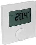 Raumregler Alpha direct Standard Display - 230 V - Geh&auml;use signalwei&szlig;