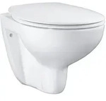 Combi-Pack Grohe Bau Wand-Tiefsp&uuml;l-WC, sp&uuml;lrandlos, Keramik & WC-Sitz Softclose,