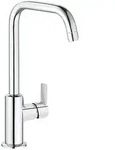 Waschtischmischer KLUDI PURE & EASY, seitliche Bet&auml;tigung, schwenkbar mit Zugstange,