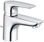 Waschtischmischer KLUDI PURE & SOLID 60 mm, mit Zugstange, chrom - 343850575