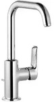 Waschtischmischer KLUDI PURE & SOLID, seitliche Bet&auml;tigung, schwenkbar mit