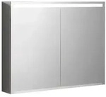 Spiegelschrank Geberit Option mit LED-Beleuchtung, 2 T&uuml;ren, 900 x 700 x 150 mm -