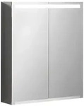 Spiegelschrank Geberit Option mit LED-Beleuchtung, 2 T&uuml;ren, 600 x 700 x 150 mm -