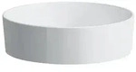 Waschtisch Schale Laufen Kartell 420 x 135 mm, ohne &Uuml;berlauf, ohne Hahnloch, wei&szlig; -