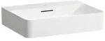 Waschtisch Laufen VAL 550 x 155 x 420 mm, mit &Uuml;berlauf, 1 Hahnloch mittig, wei&szlig; -